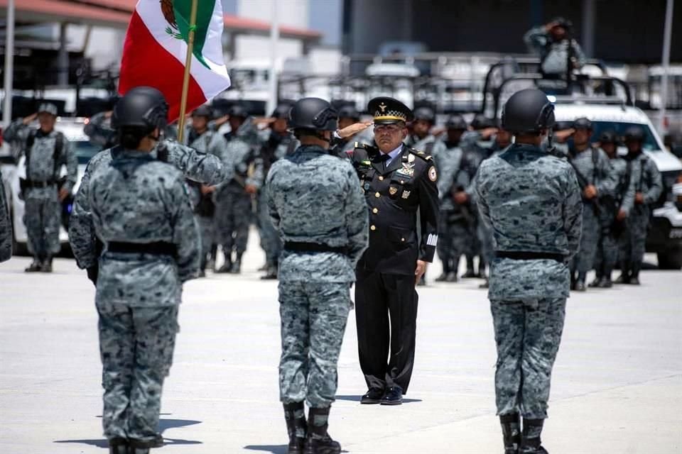 Apenas en abril, el General asumió la coordinación de la Guardia Nacional en Colima.