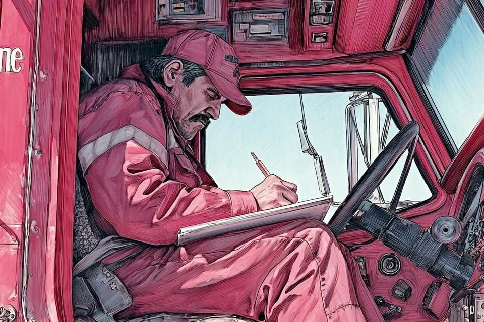 Ante el temor de no saber cómo responder a un oficial estadounidense, los traileros se han matriculado a clases de inglés.