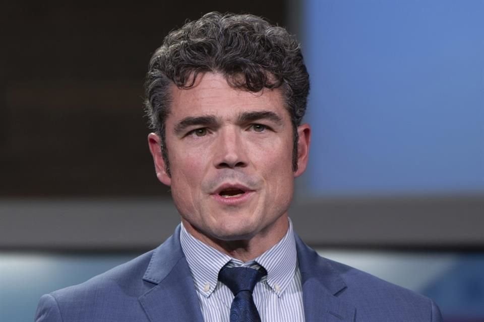 Joe Kent durante un debate en Portland el 7 de octubre del 2024.