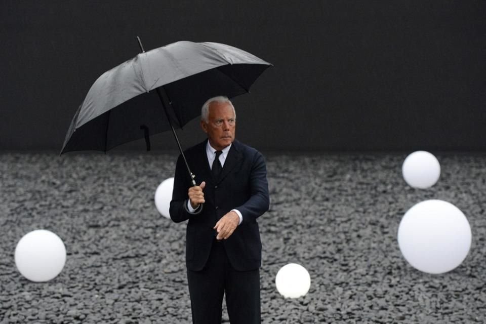 Conocido como 'Rey Giorgio', Armani se convirtió en sinónimo del estilo italiano.