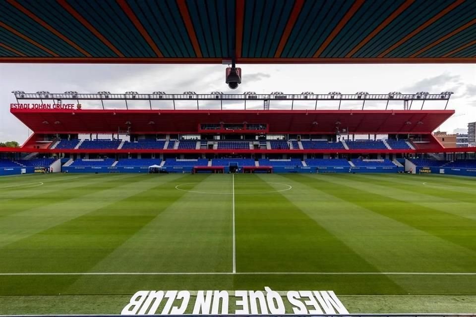 El Estadio Johan Cruyff será la casa del Barcelona porque el Camp Nou sigue sin estar listo.
