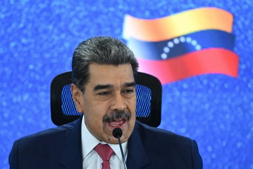 El Presidente Nicolás Maduro durante una conferencia de prensa en Caracas, el 15 de septiembre del 2025.