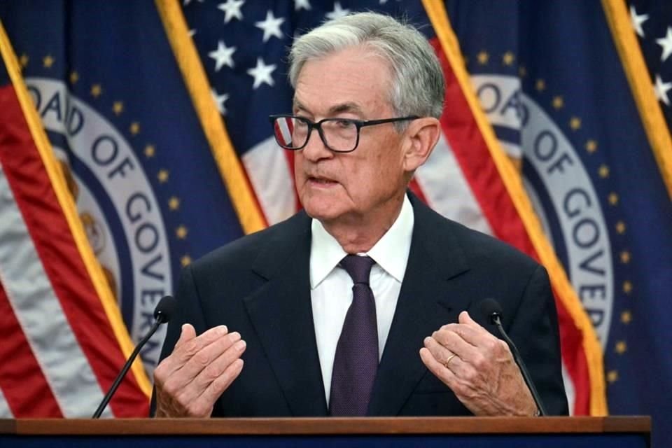 Jerome Powell, presidente de la Fed, ofrece conferencia de prensa tras la reunión del Comité de Mercado Abierto.