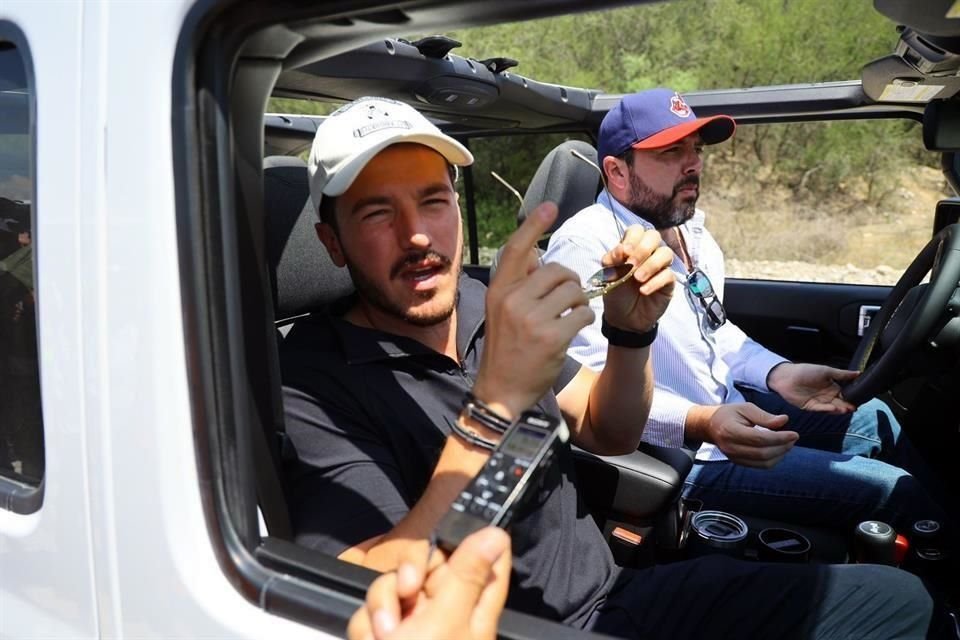 Durante su evento de hoy en Montemorelos, Samuel resaltó el buen nivel de las presas, y confió que con la próxima temporada de lluvias queden llenas.