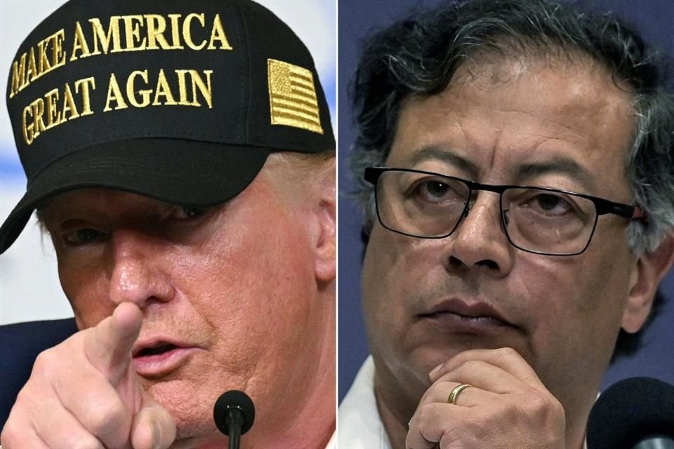 Presidente colombiano acusó a EU de incumplir con derecho internacional tras revocación de visa por pedirle a soldados desobedecer a Trump.