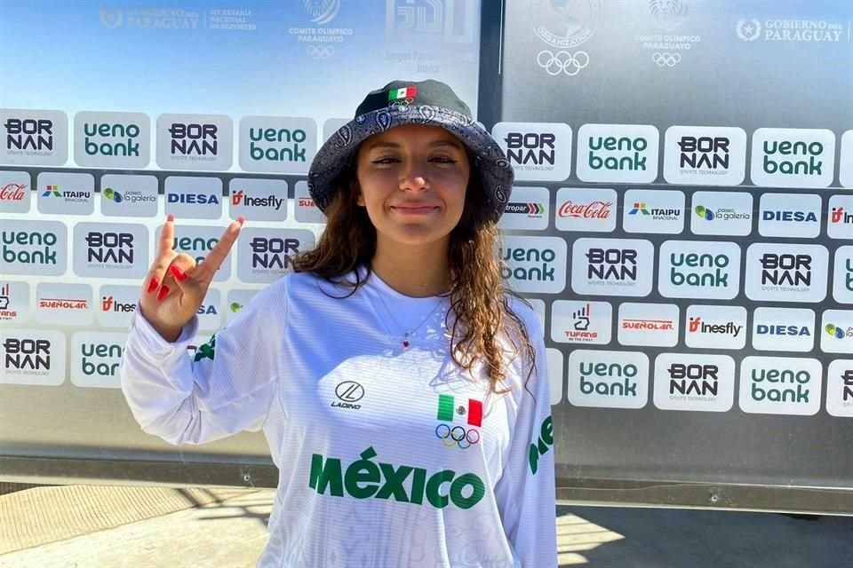 Sofía Báez compitió en la Final de BMX Freestyle en los Juegos Panamericanos Junior Asunción 2025 y recordó cómo fue que decidió incursionar en este deporte.
