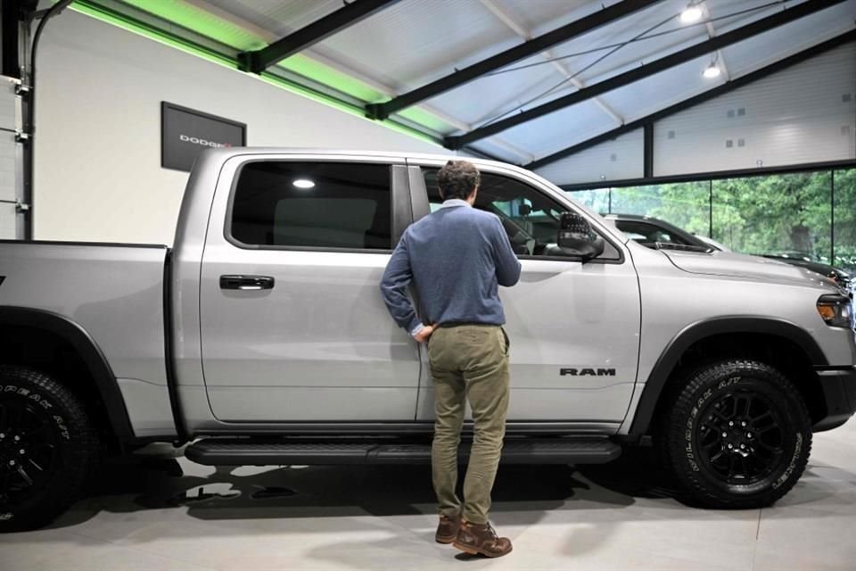 Stellantis fabricó 206 mil 962 camionetas pickup Ram 2500 y 3500 de servicio mediano en su fábrica de Saltillo, México, el año pasado.