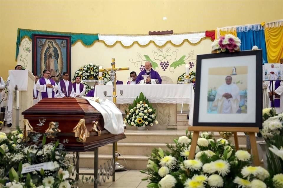 El párroco Bertoldo fue designado responsable de la parroquia de San Cristóbal en 2018.