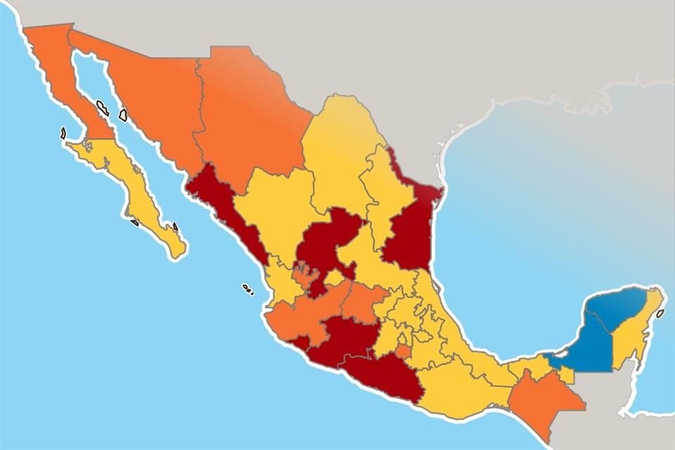 Como parte de actualización de su alerta de viaje, EU advirtió a sus ciudadanos de riesgo de violencia terrorista en 30 estados de México.