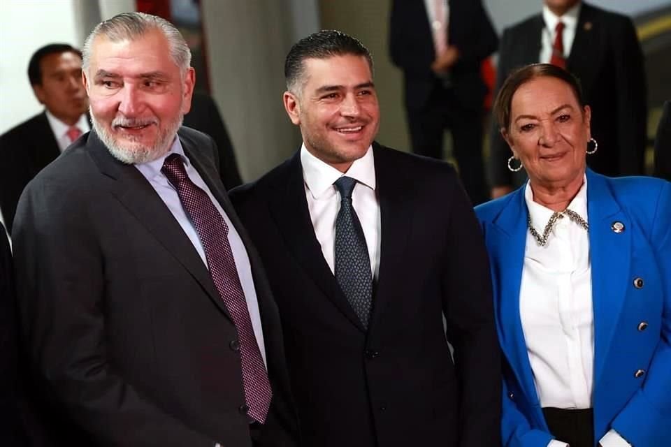 Harfuch comparece en el Senado con motivo de la Glosa del Primer Informe.