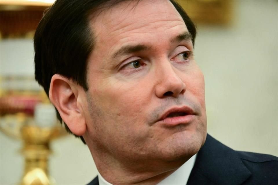 Secretary of State Marco Rubio during a meeting at the White House on October 22, 2025.