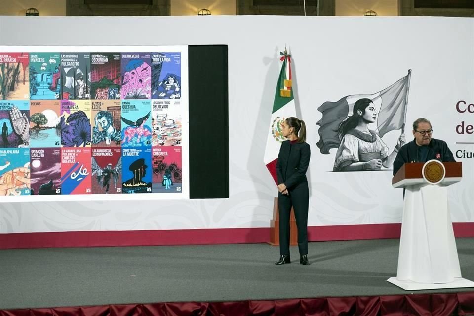 The director of the FCE announced the gift of books from the