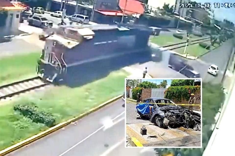 ¿VANDALISMO? De acuerdo con Ferromex, el accidente de la semana pasada pudo haber sido causado por el robo de una pieza del tren.