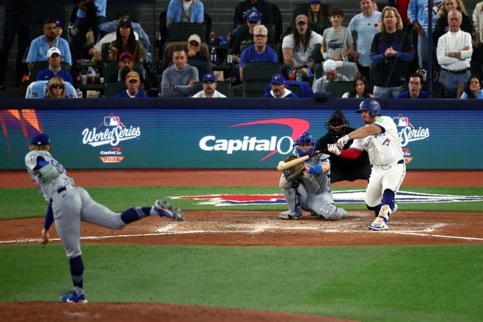 Alejandro Kirk was unable to contribute to Toronto's title win.