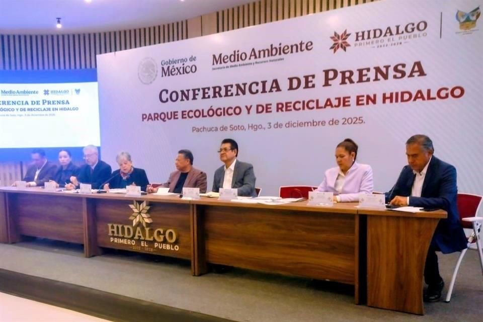 En rueda de prensa, Alicia Bárcena, titular de Semarnat, señaló que el proyecto forma parte de una estrategia que conlleva el saneamiento del río Tula y la restauración de la presa Endhó.
