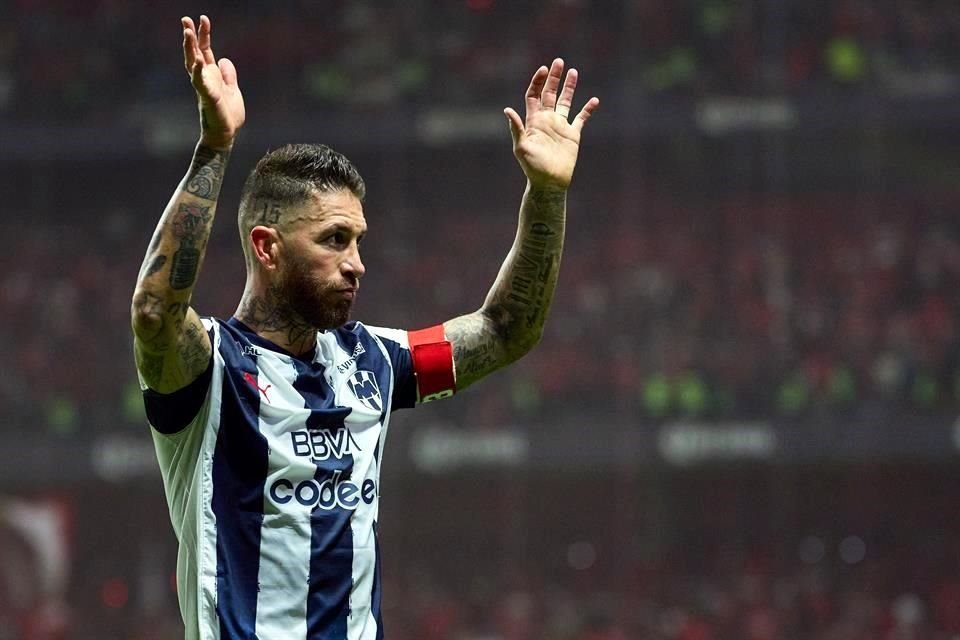 Sergio Ramos se despidió de Rayados.